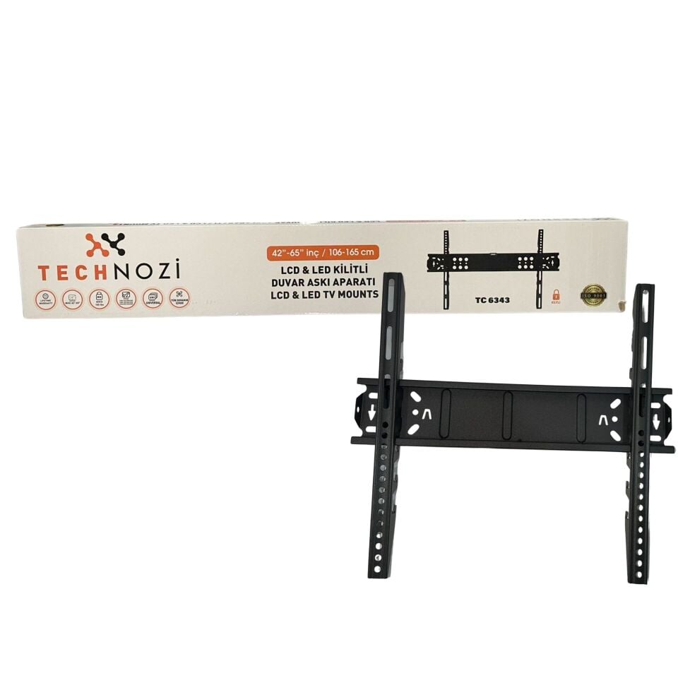 Technozi TC-6343 42'' - 65'' Sabit Askı Aparatı
