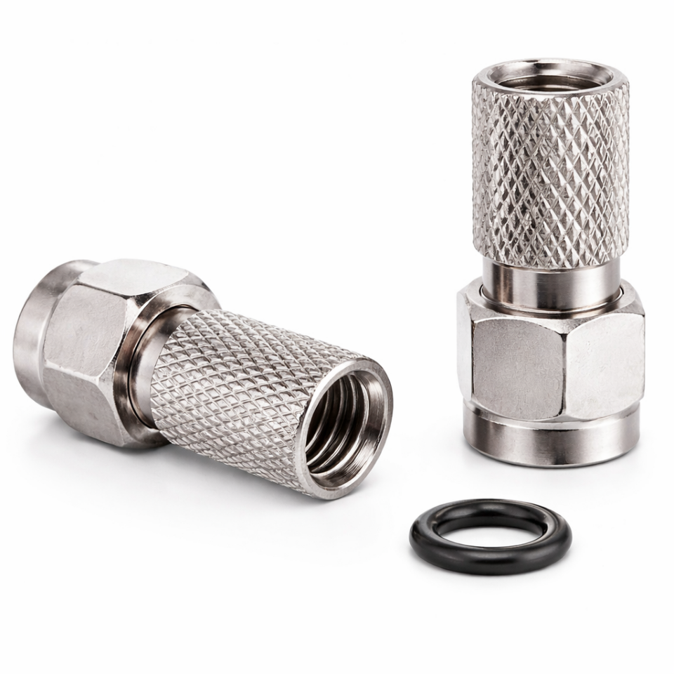 Technozi RG6-U6 22 mm Contalı F Konnektör