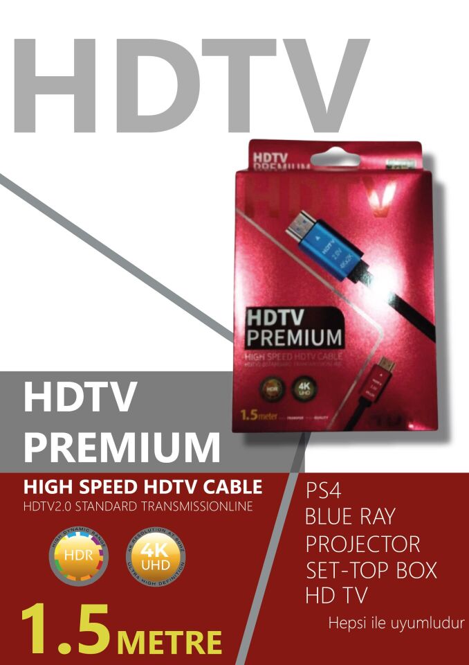 Technozi 4K 1,5 Metre Hdmı Kablo