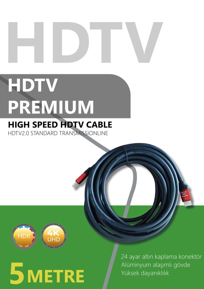 Technozi 4K 5 Metre Hdmı Kablo