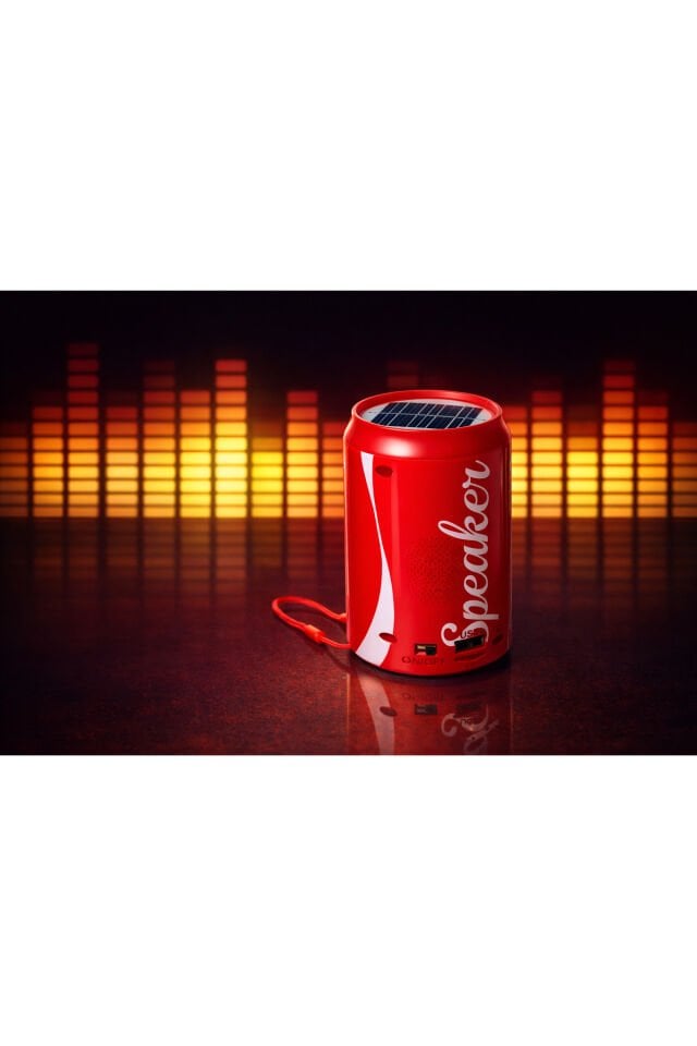 SP-402 Kablosuz Bluetooth Hoparlör | Solar Şarj + USB + TF Kart + 100M Fener
