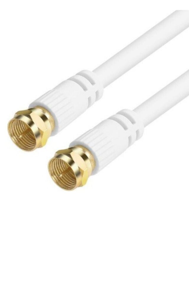 2 Metre Anten Kablosu Hazır 4k Çanak Lnb Kablosu ( Altın Uç F Konnektör)