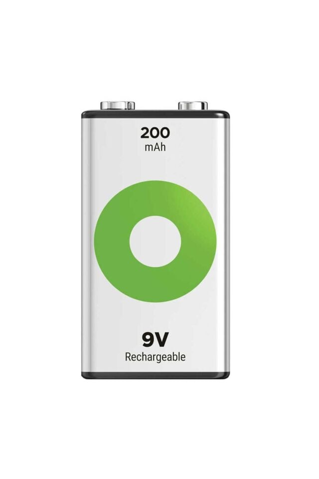Batteries ReCyko 200 mAh 9V Boy Ni-Mh Şarjlı Pil Tekli Paket