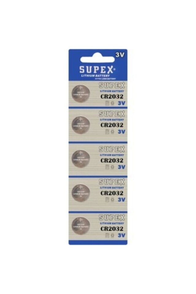25 Adet 3 Volt Cr2032 Lityum Para Pil (dl2032 Bios-kepenk-kumanda Taerazi Düğme Lithum Pili)